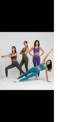 6 Conjuntos Gym Mujer Animal Print Lycra Premium Deportiva