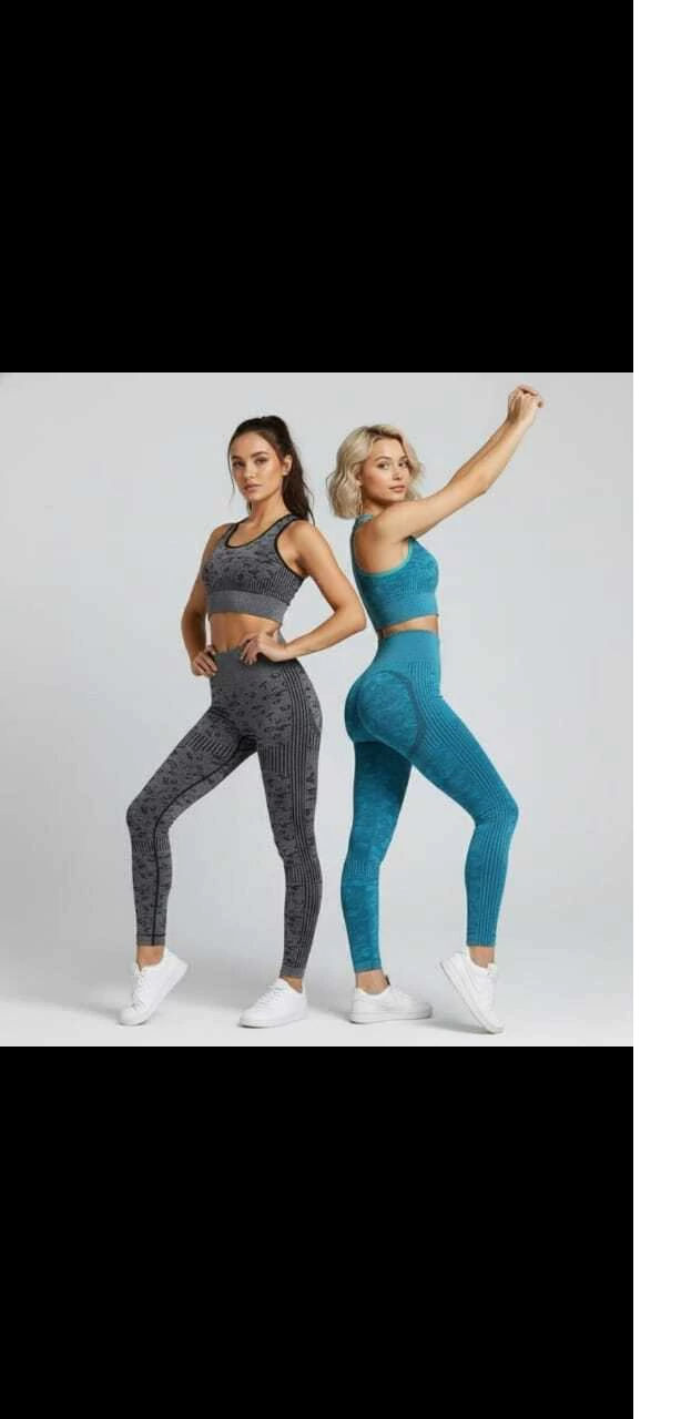 6 Conjuntos Gym Mujer Animal Print Lycra Premium Deportiva