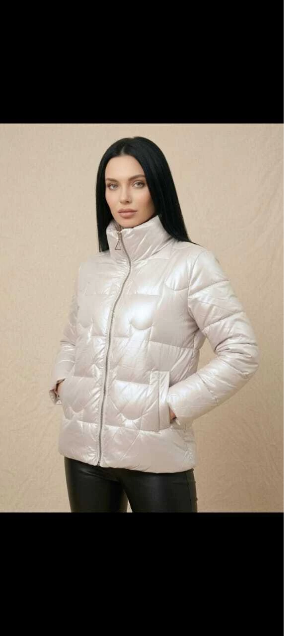 6 Camperónes Tornasolado Mujer Puffer (6 unidades variadas)