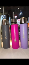 Mate Listo Autocebante Premium - Doble Capa de Acero - Ideal para el Auto y Viajes