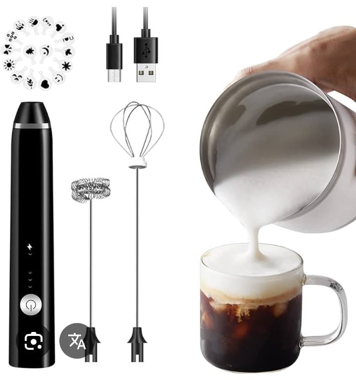 Batidor eléctrico de café