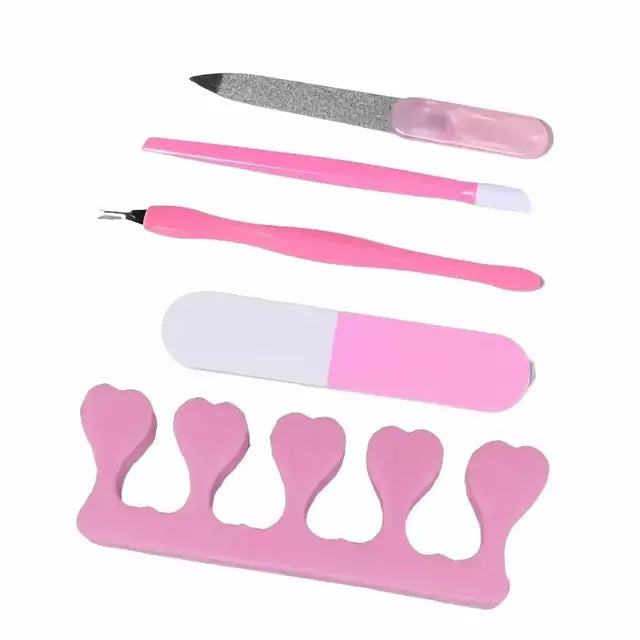 KIT - Juego de manicura, Taladro eléctrico USB para uñas, Kit de lima